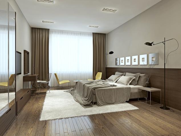 Projekt sypialni - styl nowoczesny i minimalizm