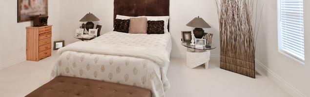 Aranżacja sypialni - styl eklektyczny